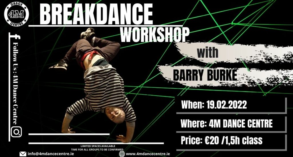 Breakdance Workshop With Barry Burke